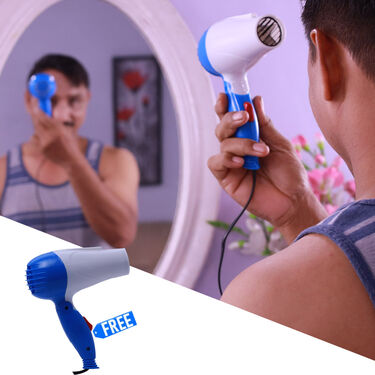 Stylish Golden Trimmer With Free Hair Dryer (PMTHD)