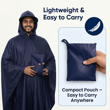 Pick Any 1 Waterproof Bike And Scooty Poncho Raincoat (FCPC1)