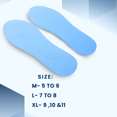 Silicone Diabetic Gel Insoles For Pain Relief (DS02)