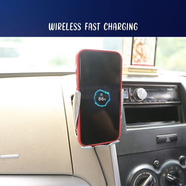 Wireless Car Charger With Infrared Sensor Smart Phone Holder Charger (WPHC)