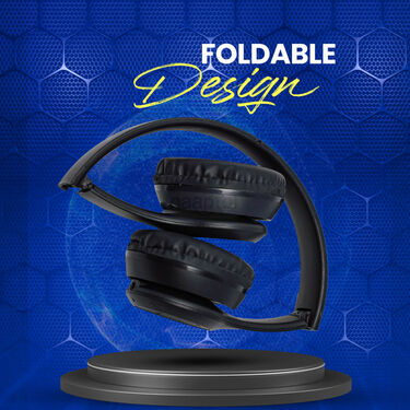 Foldable Wireless Bluetooth Headphones With Microphone And FM Function (TWS79)