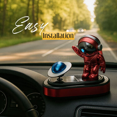 Car Dashboard Solar Powered Spaceman