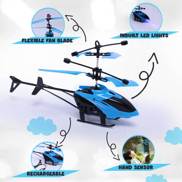 Rechargeable Hand Sensor Helicopter (HSMH1)