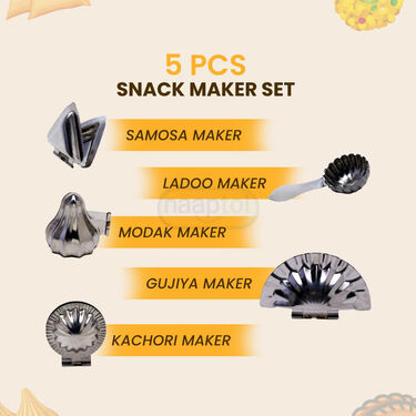 5Pcs Stainless Steel Snack Maker (5SM)