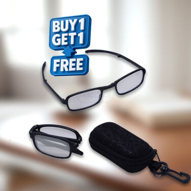 Foldable Adaptive Power Reading Glasses Buy 1 Get 1 Free (2FORG)