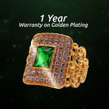 Maharaja Golden Austrian Diamond Ring (MADR2)