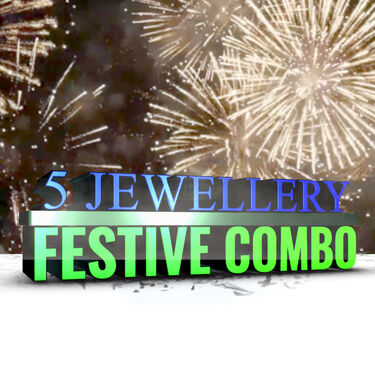 Golden Digital Watch + 2 Chain + Bracelet + Golden Maharaja Ring (GDW2CBR3)