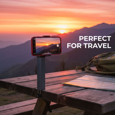 Foldable Auto Grip Mobile Stand (FAMS)