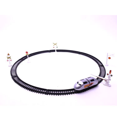 High Speed Bullet Train With 7 TracksSet (BTS)