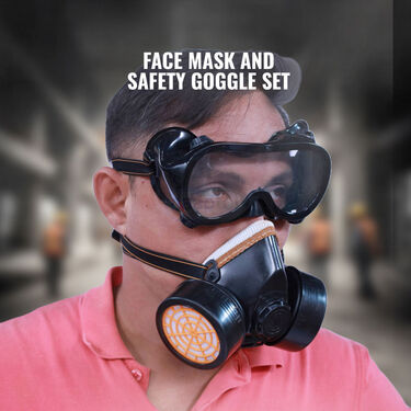 Face Mask and Safety Goggles Set(FMG2)