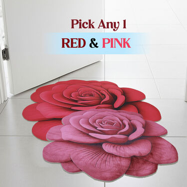 Super Absorbent 3D Floral Door Mat (3DM3)
