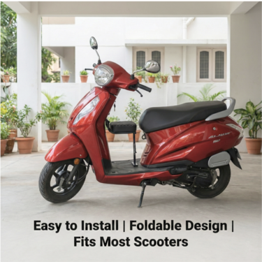 Foldable & Safe Baby Seat For Scooter (FSBS)