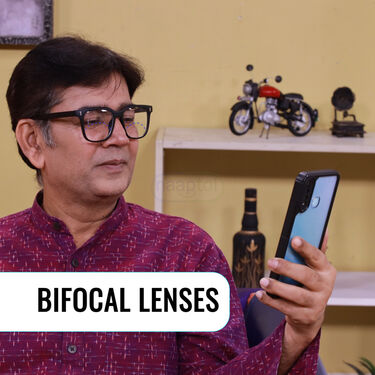 Full Frame Bifocal Adaptive Power Reading Glasses B1 G2 Free (3BORG7)