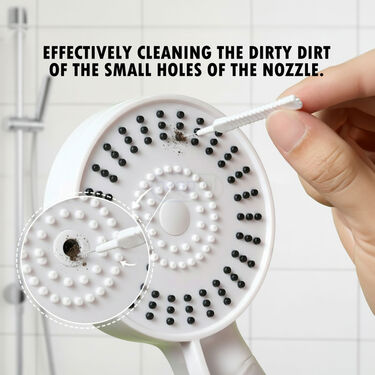 Anti Clogging Shower Hole Cleaning Brush Pack of 10