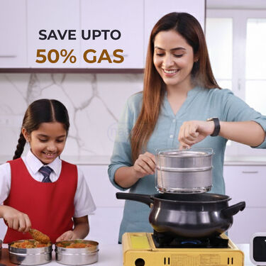 2 Layer Stainless Steel Cooker Separator (1CS2)