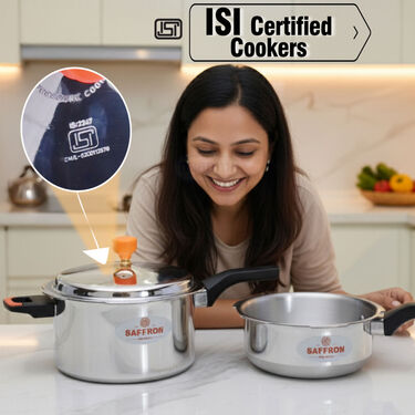 5 Ltr + 3 Ltr Pressure Cooker Combo (2PC2)