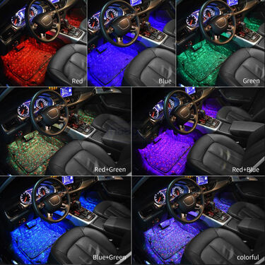 Car Interior Decorative Ambient Musical Star Lights (CIDL6)