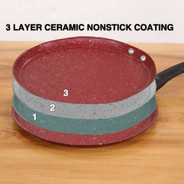 Mega Ceramic Coating Nonstick Cookware Set (10CCNC1N)