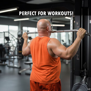 Pack of 5 Plus Size Sleeveless Vests For Men (5PSL1)