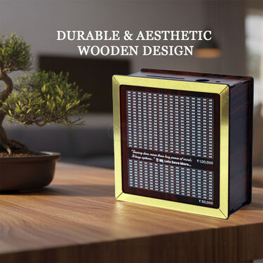 Wooden Piggy Bank (WPB5)