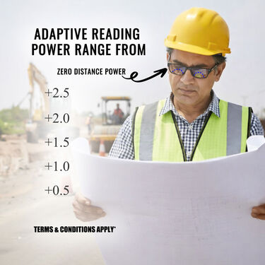 Full Frame Bifocal Coloured Adaptive Power Reading Glasses Buy1 Get2 Free (3BCORG19)