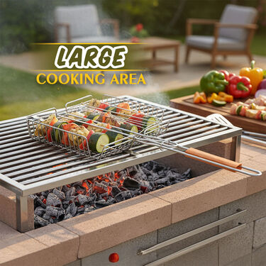Portable Barbeque Grill Basket (1BGB1)
