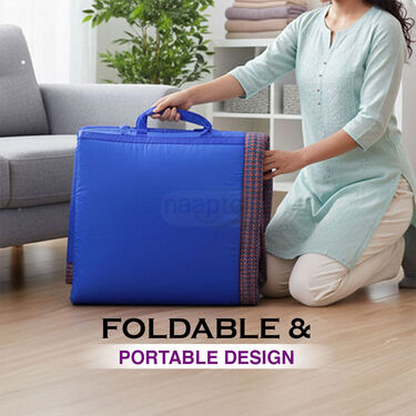 Checks Foldable Mattress (FDM5)
