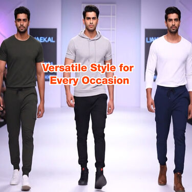 3 Super Comfortable Jogger Pants For Men (3SPT18)