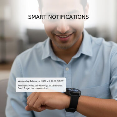Round Dial Premium Bluetooth Calling Smart Watch (BCSW53CS)