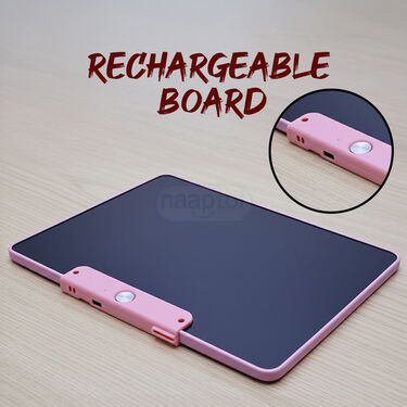 16 Inch Big Rechargeable Message Board With Stand (MCLB3)