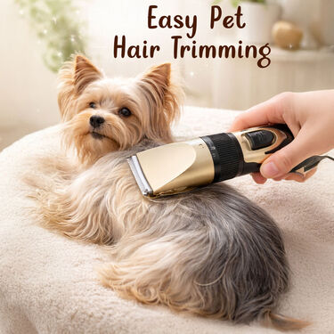 Rechargeable Pet Grooming Hair Trimmer (PET4)