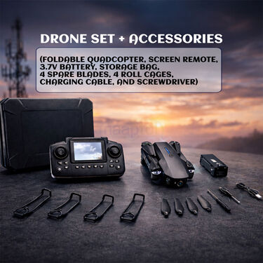 Camera Drone with Remote Display (DRONE4CS)