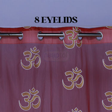Embroidery OM Curtain (CU16)