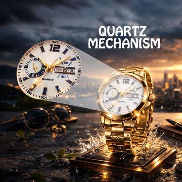 Mens Golden Watch - B1G1 (2MW19)