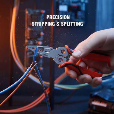 8 In1 Wire Stripping Pliers With Voltage Tester For Electrician (WS02)