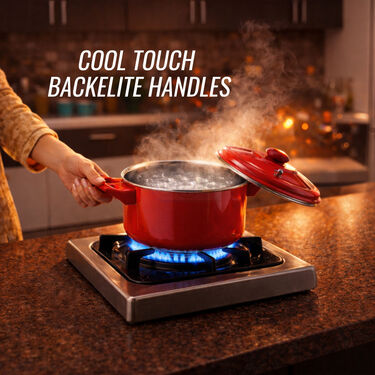 7 Pcs Cookware Set + Free Knife Set & Chopping Board (7SCS1)