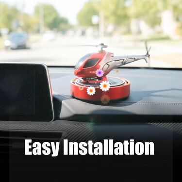Car Dashboard Solar Powered Helicopter (CDSH)