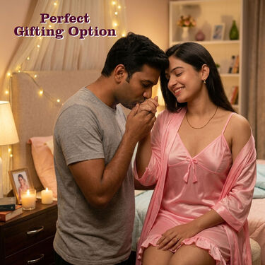 Soft Touch Daily Wear Nighty with Robe BOGO (4NS2)