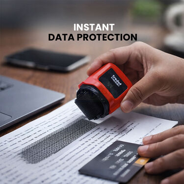 Privacy Protection Roller Stamp With Cutter (ID01)