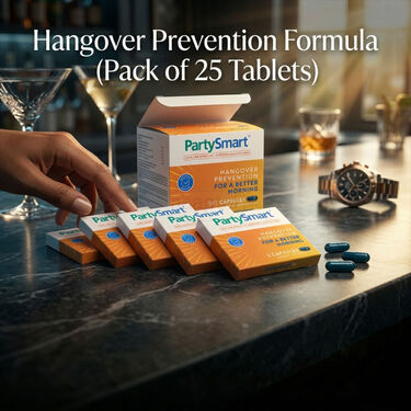 After Party Morning Refresh Support Capsules-Pack of 25 (NUTRA39)