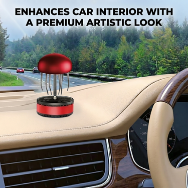 Car Dashboard Rotating Jelly Fish With Perfume (CDSJF)