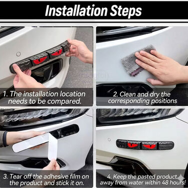 Car Bumper Protection With Night Reflectors (BG5)