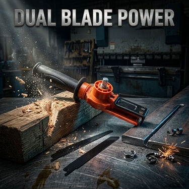 Saw Adapter For Electric Drill Machine With 2 Blades (EDS)