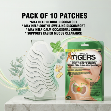 Throat Comfort Patch - Pack of 10 (CD-TP)