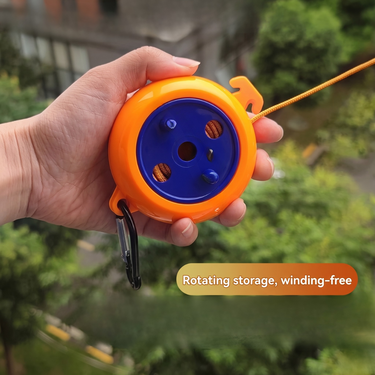 Adjustable Clothesline With Windproof Hooks & Clips (CLN5)