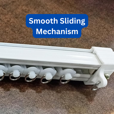 Pack of 100 Runner Curtain Channel For Smooth Sliding (HT125)