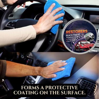 Automotive Plastic Fibre Black Parts Restorer Set (CC3)