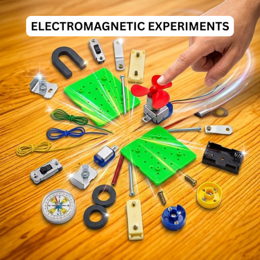 Electromagnetic Set with 60 Fun and Exciting Experiments Kit (DSK1)