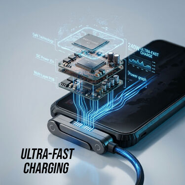 2-In-1 Mobile Holder & Cable (CDC27)