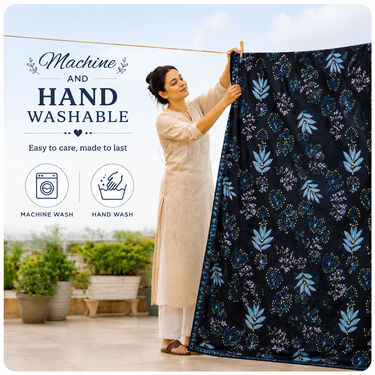 Pack of 7 Double Bedsheets Set With 2 Blankets (7BS2FB2)